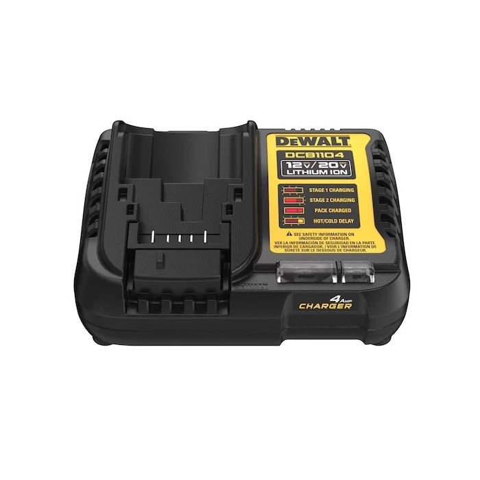 DEWALT DCB1104 - 12V MAX* - 20V MAX* Lithium Ion Battery Charger - เครื่องชาร์จแบตเตอรี่ 12-20 โวลท์ ดีวอล์ท รุ่น DCB1104