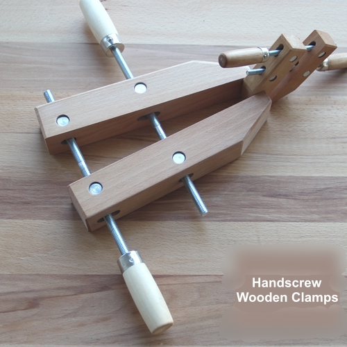 SIT Tool Beech Handscrew Wooden Clamps - แคล้มป์ไม้มือหมุนไม้บีช