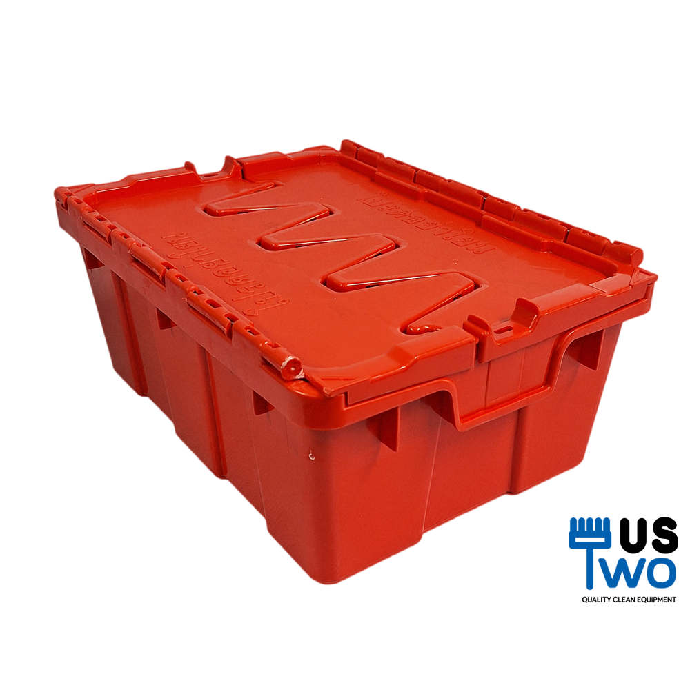 ลังพลาสติกทึบ ฝาพับคู่ 11.2 ลิตร