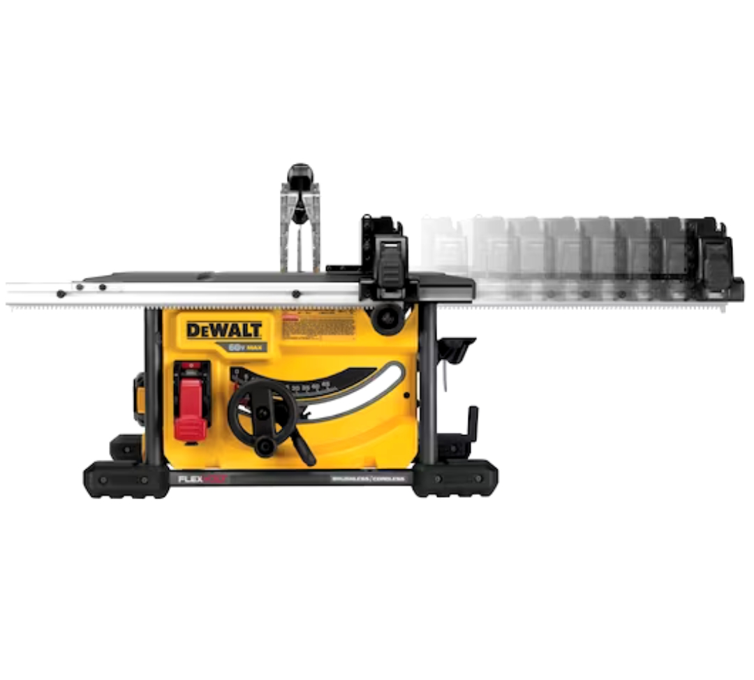 DEWALT DCS7485N-XJ - 54v 210mm (8-1/4-inch) Cordless Table Saw (without Battery and Charger) - โต๊ะเลื่อยไร้สาย 54โวล์ท 210มม (8-1/4 นิ้ว) เครื่องเปล่า ไม่มีแบตเตอรี่ ไม่มีแท่นชาร์จ ดีวอล์ท รุ่น DCS7485N-XJ