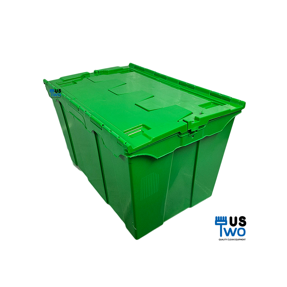 ลังพลาสติกทึบ ฝาพับคู่ 70 ลิตร