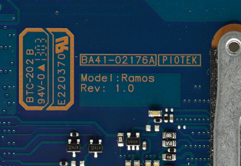 samsung NP370R4V-A02TH พาร์ท BA41-021761 PIOTEK Ramos Rev 1.0 วงจร+ไบออส+บอร์ดวิว+รูปบอร์ดFHD