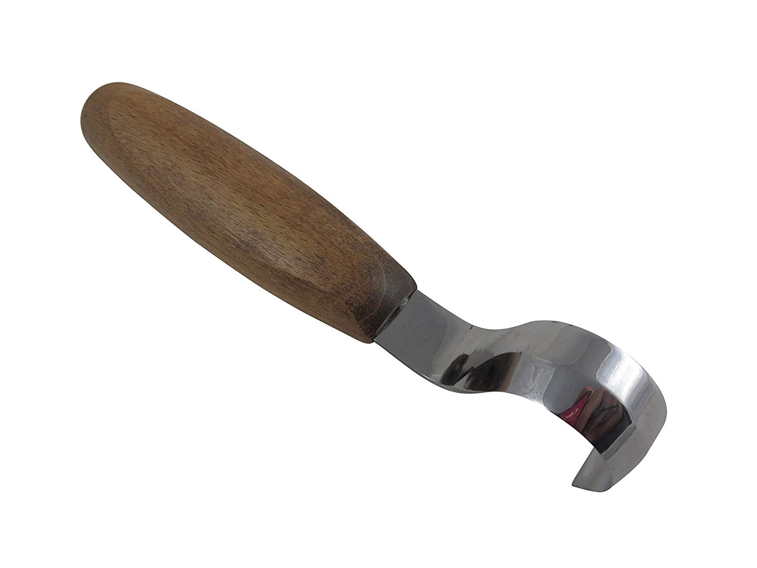 NAREX 899501 Set of carving knives for spoon making WOOD LINE PROFI in leather tool roll ชุดมีดแกะสลักสำหรับทำช้อนไม้ ถ้วยไม้ มาพร้อมซองหนังม้วน (Made in Czech Republic)