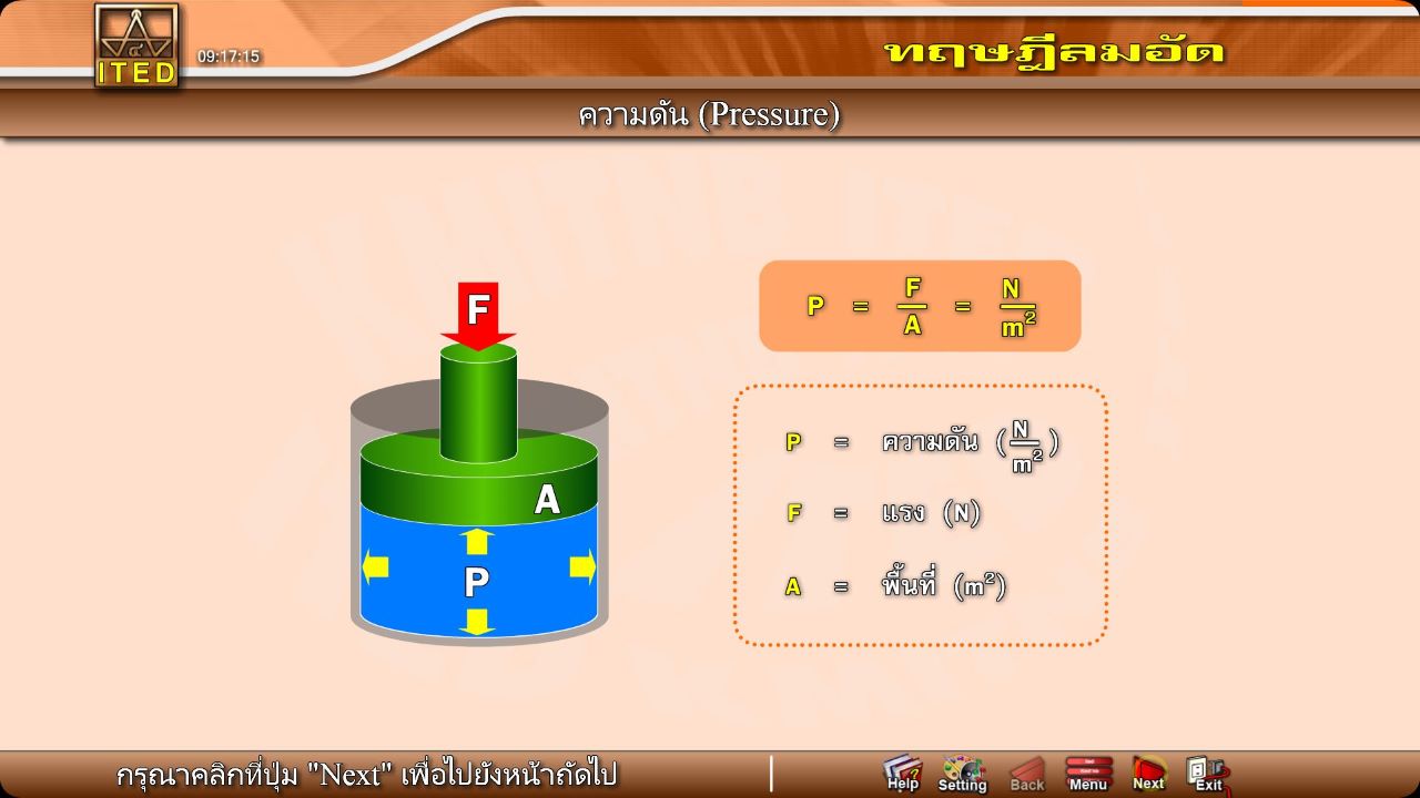 ทฤษฎีลมอัด ITED-MM 04001