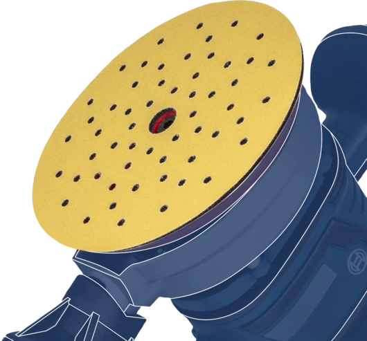 BOSCH C470 125mm Random Orbit Sanding Sheets- Best for Wood and Paint- กระดาษทรายกลมบ็อช 5 นิ้ว 8 รู (Made in Switzerland)