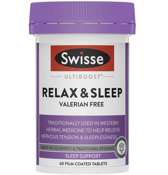 Swisse Ultiboost Relax & Sleep (60 เม็ด)