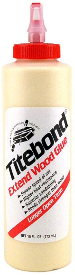 TITEBOND Extend Wood Glue -16oz. กาวงานไม้ Original ชนิดเซ็ตตัวช้า ขนาดบรรจุ 16 ออนซ์ (473 มล.) U.S.A.