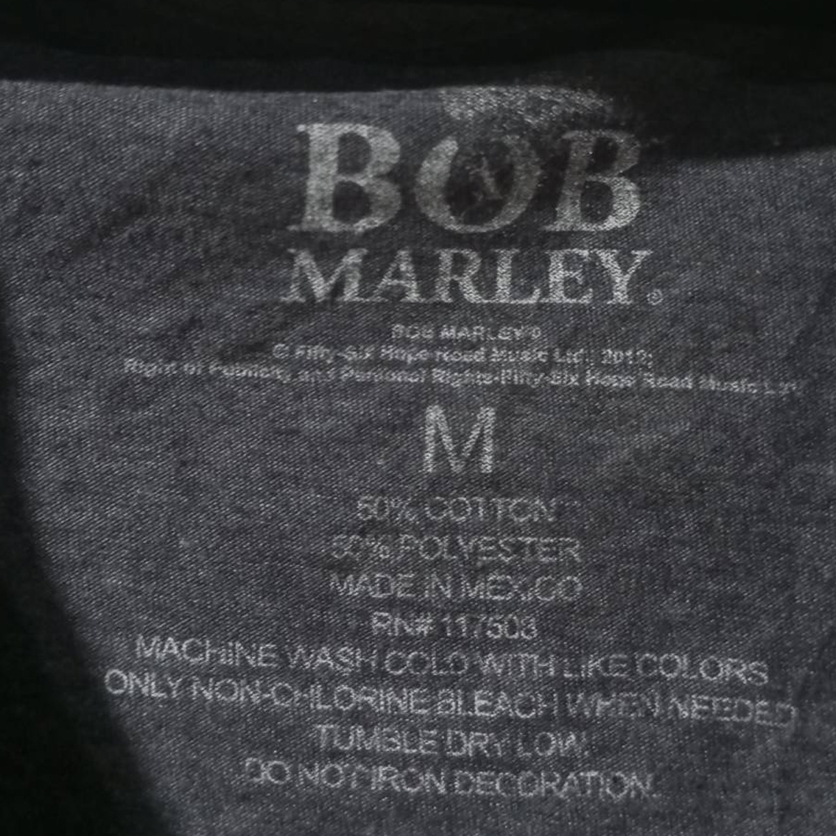 เสื้อยืดวินเทจ มือสอง T-Shirt Vingtage บ็อบมาร์เลย์ Bob Marley มือสอง