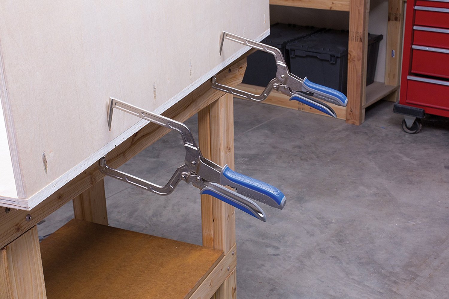 KREG KHC-RA Automatic-Adjust Right Angle Clamp แคล้มป์ยึดเจาะเดือยเอียง แบบปรับอัตโนมัติ