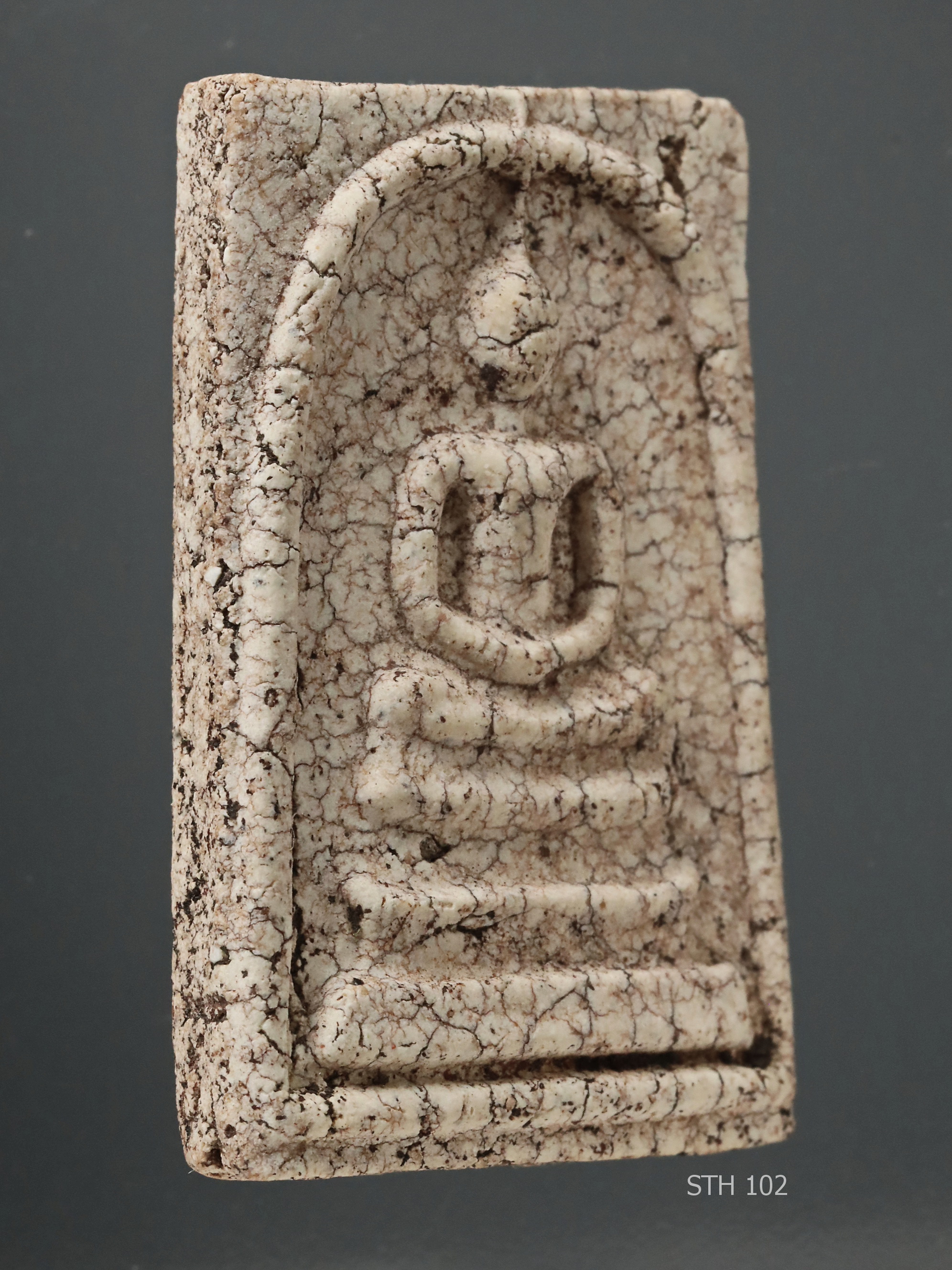 พระสมเด็จวัดระฆัง พิมพ์ใหญ่ เกศทะลุซุ้ม (พุทธศิลป์สุโขทัย) กรุพระปรางค์ STH 102