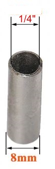 SIT Tool 08635 8mm to 1/4-inch Collet Bit Adapter - ตัวลดขนาดดอกเร้าเตอร์จาก 8 มม เป็น.1/4 นิ้ว