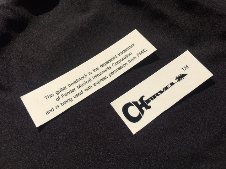 Charvel Pro Mod guitar