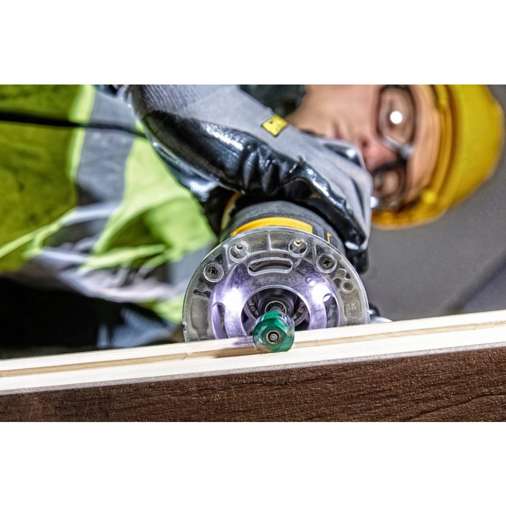 DEWALT DCW600N 18V XR Brushless 1/4" Router/Trimmer (Tool Only, without battery, without charger) - เครื่องเซาะร่องไร้สาย 18 โวลท์ แกน 1/4" Dewalt รุ่น DCW600N (ไม่มีแบตเตอรี่ ไม่มีแท่นชาร์จ)