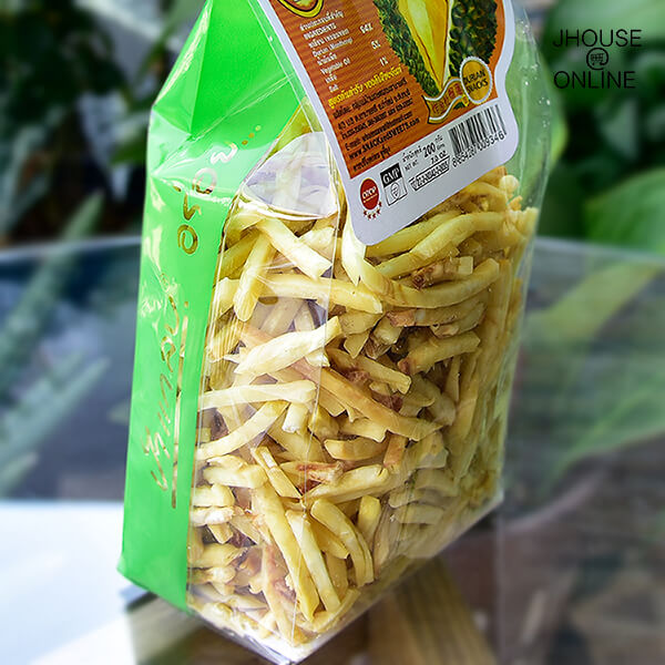ทุเรียนสแน็ค ตราป้าแกลบ ของทานเล่น มันกรอบอร่อยจนหยุดไม่อยู่