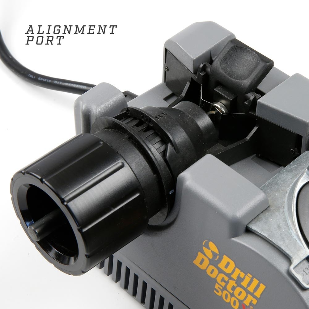 Drill Doctor 500x Drill Bit Sharpener - เครื่องลับดอกสว่านด้วยเพชร รุ่น 500X สามารถลับดอกได้ตั้งแต่ขนาด 3/32 นิ้ว จนถึง 1/2 นิ้ว (ประมาณ 2.39 มม. ถึง 12.7 มม.) (สินค้าสั่งซื้อล่วงหน้า Pre-Order)