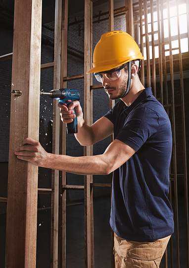 BOSCH GSR 120-LI Cordless Drill/ Driver with 2x1.5Ah batteries and charger - สว่าน/ไขควงไฟฟ้าไร้สาย บ๊อช GSR 120-LI พร้อมแบตเตอรี่ 1.5Ah 2 ก้อน และแท่นชาร์จ - 06019F70K0