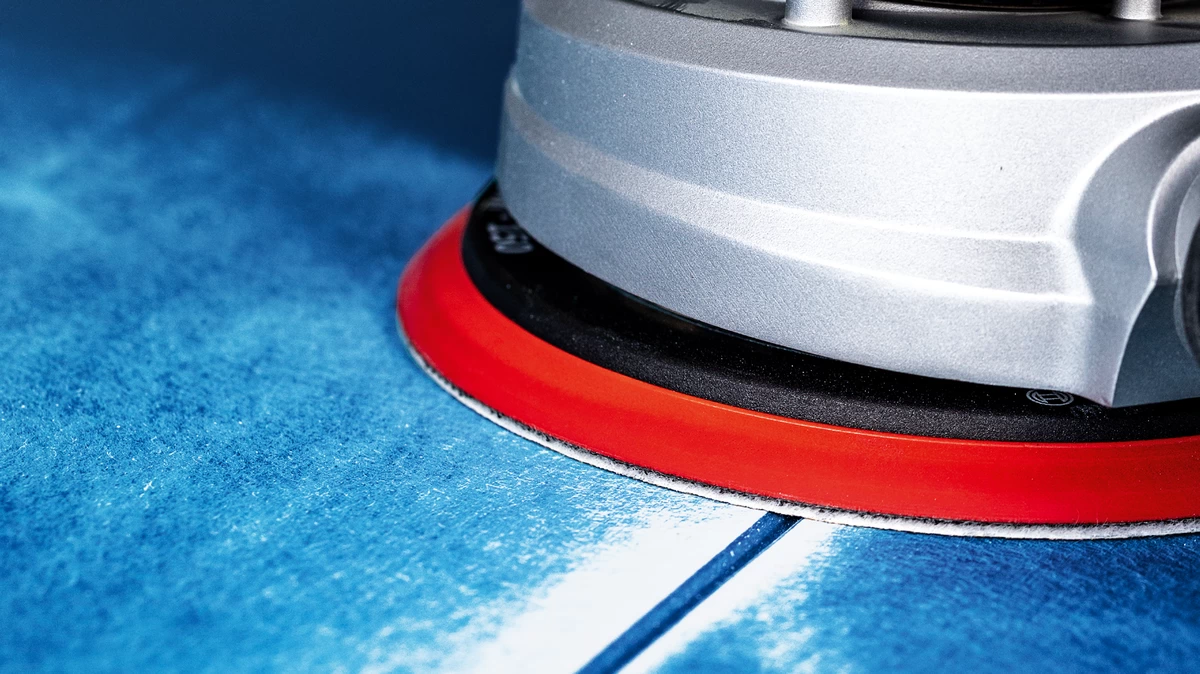 BOSCH C470 125mm Random Orbit Sanding Sheets- Best for Wood and Paint- กระดาษทรายกลมบ็อช 5 นิ้ว 8 รู (Made in Switzerland)