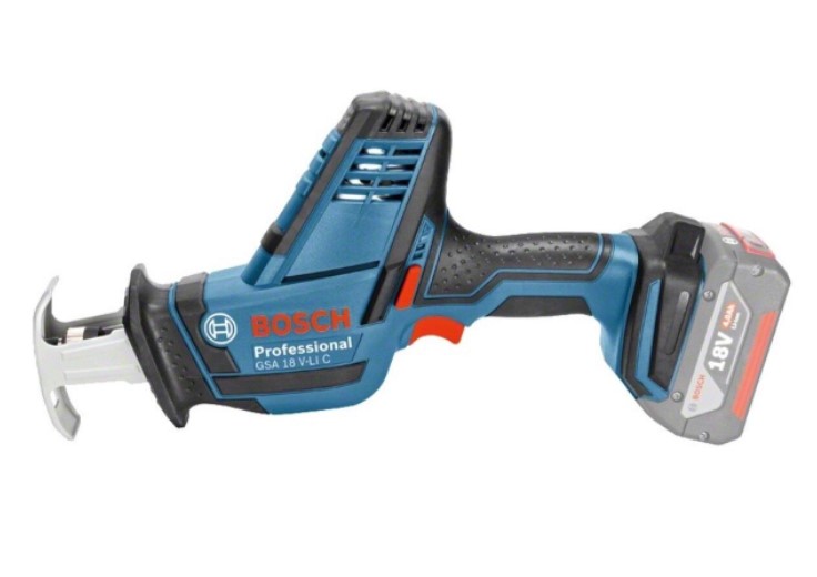 BOSCH GSA 18V-LI C 18v Cordless Reciprocating Saw (Tool only,without Battery and charger) - เลื่อยชักไร้สาย 18 โวล์ท (ไม่มีแบตเตอรี่ ไม่มีแท่นชาร์จ) - 06016A5080