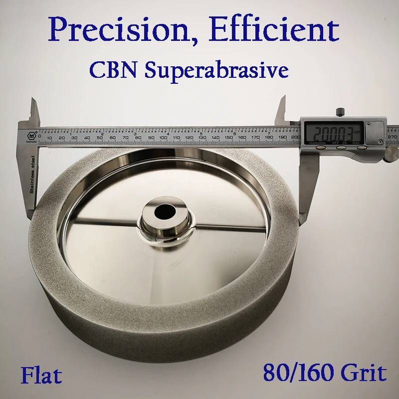 SIT TOOL 200mm (8 Inch) CBN Grinding Wheels for Tormek T3/T4 Sharpening System - 80, 160 400 and 1000 Grit - 200mm Dia*50mm Wide*12mm Arbor - หินลับ CBN ขนาด 200มม (8นิ้ว) มีความละเอียด 80, 160, 400 และ 1000 กริต (สินค้าสั่งซื้อล่วงหน้า Pre Order)