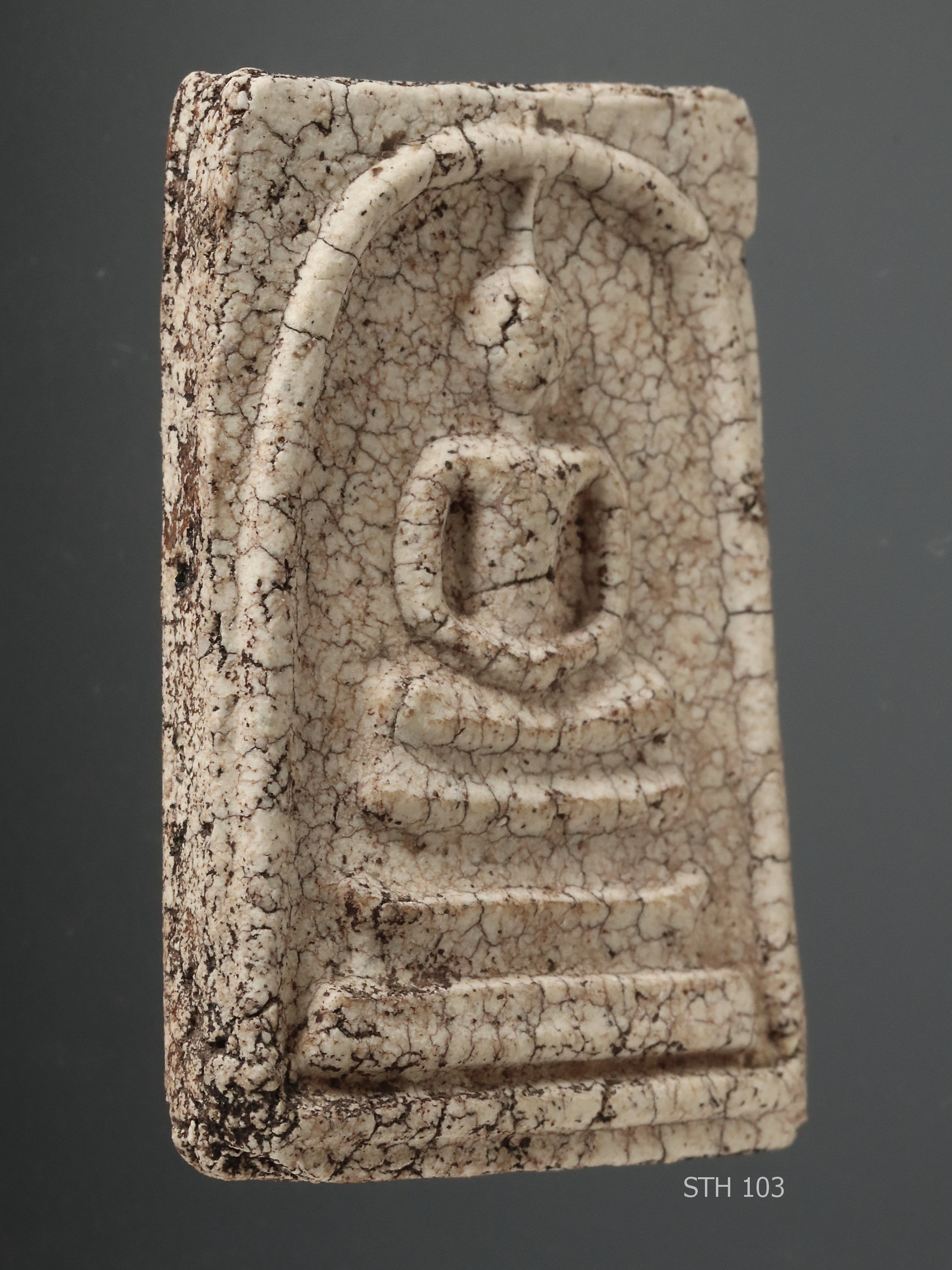 พระสมเด็จวัดระฆัง พิมพ์ใหญ่ เกศทะลุซุ้ม (พุทธศิลป์สุโขทัย) กรุพระปรางค์ STH 103