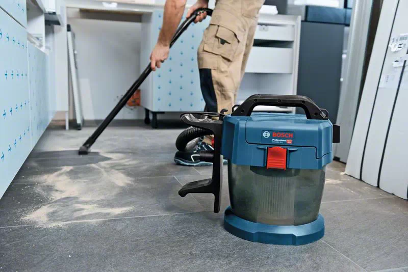 BOSCH GAS 18V-10 L 18v Cordless Dust Extractor without wheels (Tool only, no battery, no charger) - เครื่องดูดฝุ่นไร้สาย 18V Bosch รุ่น GAS 18V-10 L ไม่มีล้อ (ตัวเปล่า ไม่มีแบตเตอรี่ ไม่มีแท่นชาร์จ) - 06019C6300