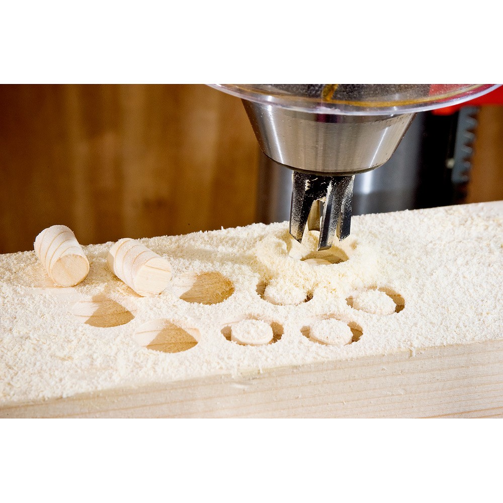 VERITAS Snug-Plug Cutters - 3 piece Metric Tapered Snug Plug Cutter Set (ชุดเจาะไม้ทำปลั๊กอุดรูสกรู แบบเตเปอร์ 3 ขนาด 6มม, 8มม และ 10 มม.)