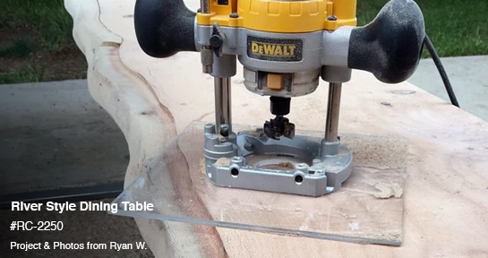 AMANA TOOL RC-2250 Insert Mini Surfacing & Rabbeting Flycutter 2+2 Flute Design 1-1/2" D 1/2 Inch Shank Router Bit -ดอกเร้าเตอร์ปรับหน้าไม้ และบังใบ กว้าง 1-1/2นิ้ว แกน 1/2นิ้ว มีใบตัดคาร์ไบด์ชนิดเปลี่ยนได้ AMANA TOOL รุ่น RC-2250