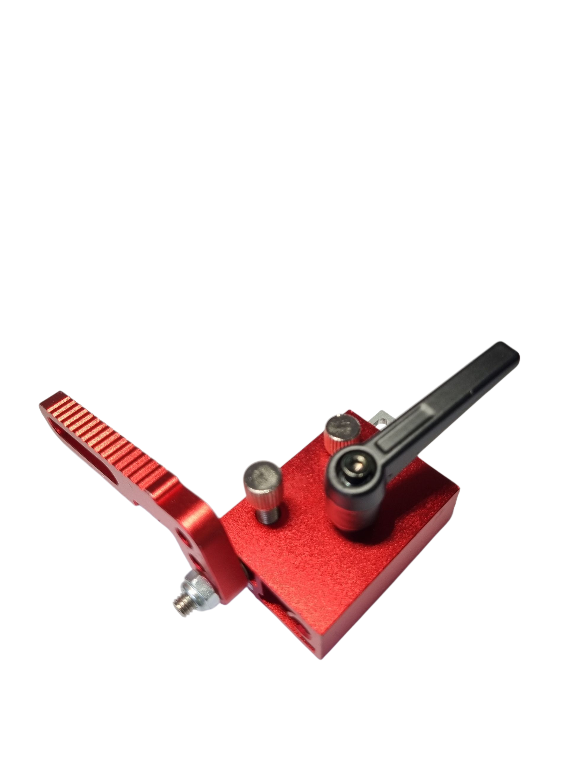 SIS TOOL SIS-GRFP002 Guide Rail Flip Stop (Red) - ตัวหยุดในรางชนิดมีก้านโยกสำหรับราง SIS TOOL รุ่น SIS-GRFP002 (สีแดง)