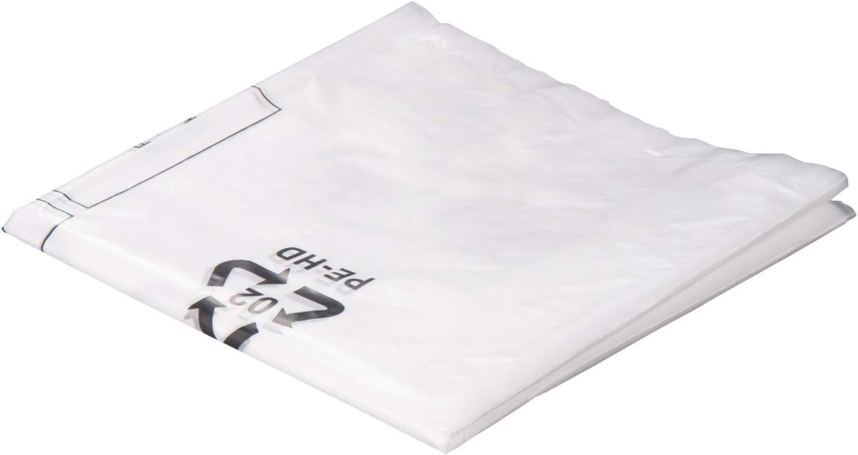 BOSCH 2608000698 Pack of 5 Vacuum Cleaner Bags (for Gas 15 PS, Plastic, Vacuum Cleaner Accessories) - ถุงเก็บฝุ่นเครื่องดูดฝุ่น BOSCH รุ่น GAS 15 PS (5ถุง) - 2608000698