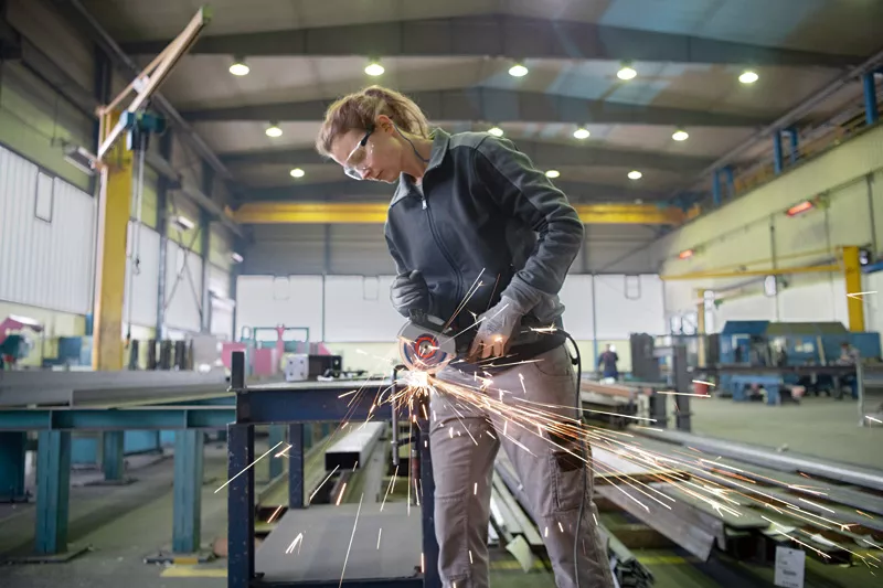 BOSCH GWS 17-125 S 5-inch Angle Grinder - เครื่องเจียรไฟฟ้า 5 นิ้ว กันสะบัด บ๊อช รุ่น GWS 17-125 S - 06017D0300