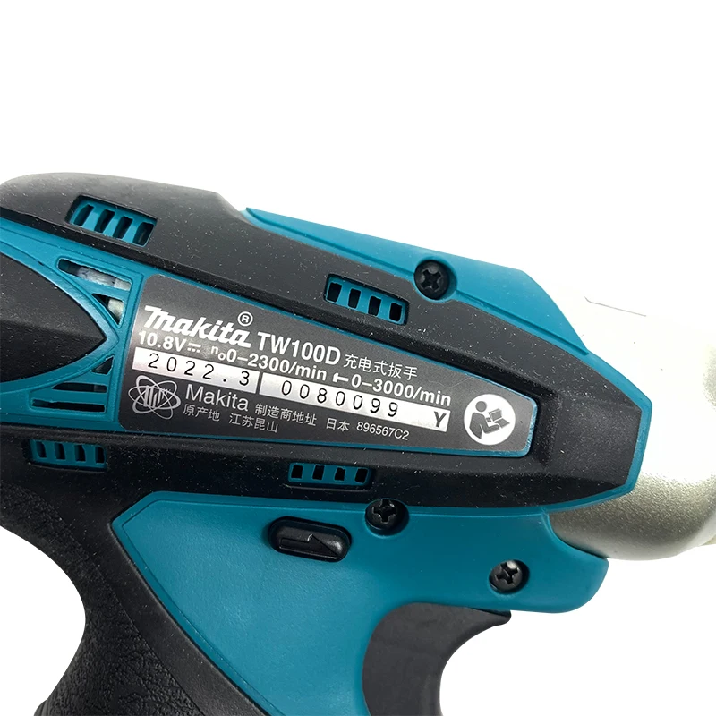 MAKITA TW100DZ 3/8-inch Cordless Impact Wrench (Tool Only) - บล็อคไขควงกระแทกไร้สาย 10.8V ขนาด 3/8 นิ้ว มากีต้า รุ่น TW100DZ (ตัวเปล่า ไม่มีแบตเตอรี่ ไม่มีแท่นชาร์จ)