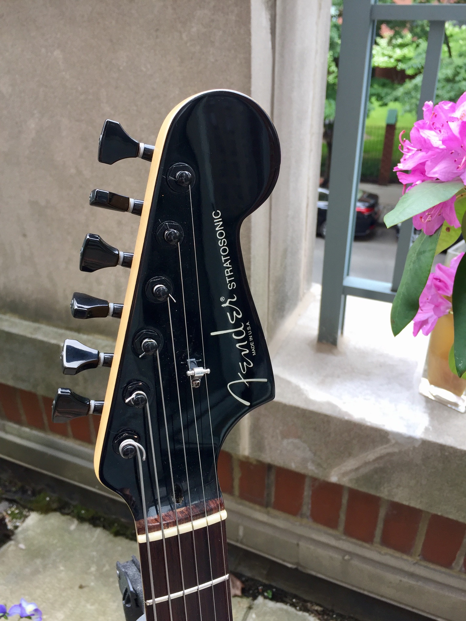 Fender Stratosonic Deluxe [Silver Metallic]