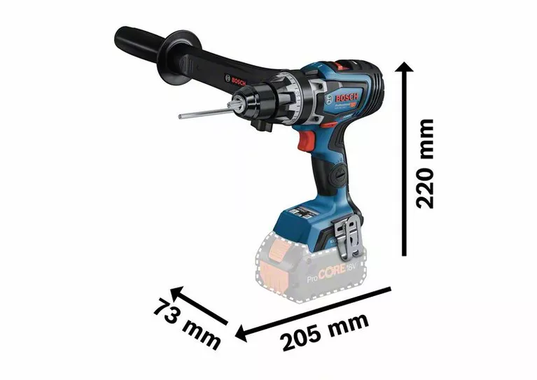 BOSCH GSR 18V-150 C Cordless Drill2 Driver (Solo- Tool only without Battery and Charger) - สว่านไขควงไร้สาย ไม่ใช้แปรงถ่าน Li-on 18V BOSCH รุ่น GSR 18V-150 C (เครื่องเปล่าไม่มีแบตเตอรี่ ไม่มีแท่นชาร์จ) - 06019J50L0