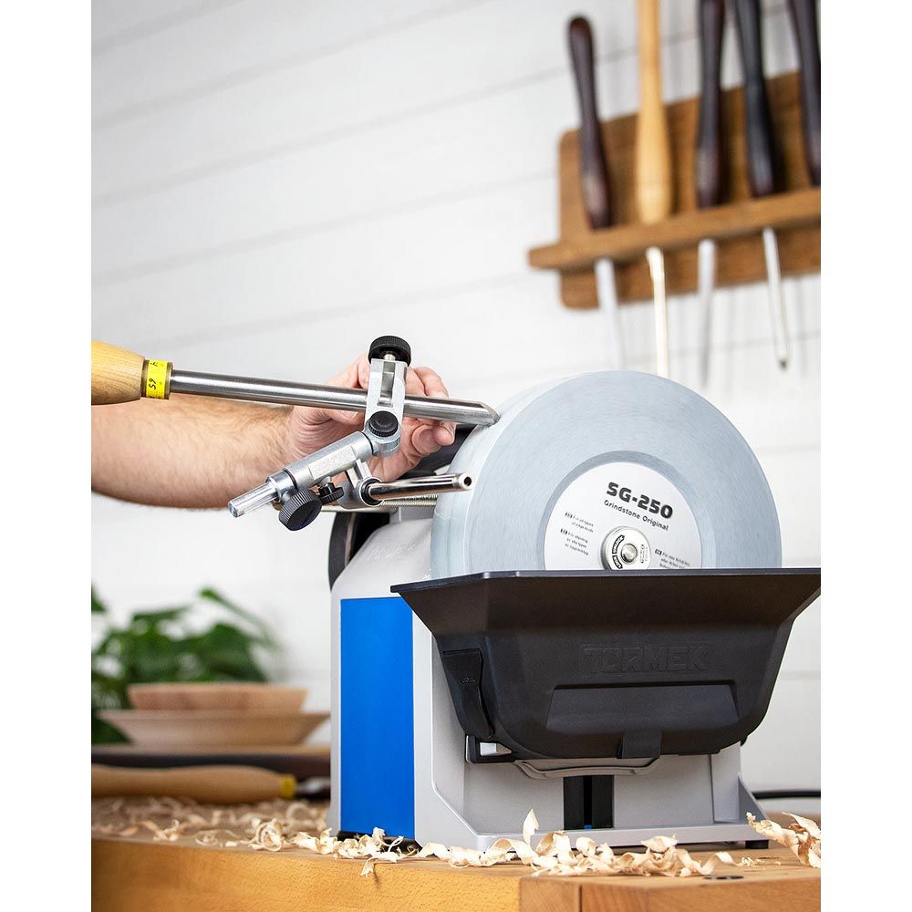 TORMEK T-8 ORIGINAL -10-inch Original Water Cooled Sharpening System with RB-180 Base - เครื่องมือลับคมแบบหล่อเย็นด้วยน้ำ Tormek รุ่น T-8 Original พร้อมฐานหมุนได้ RB-180 (สินค้าสั่งซื้อล่วงหน้า Pre-order)