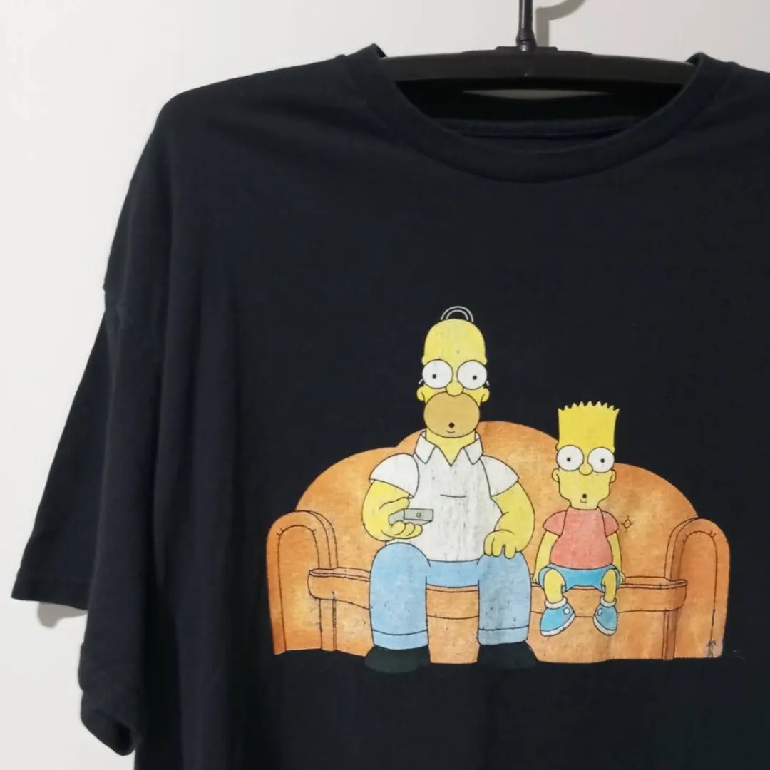 เสื้อยืดวินเทจมือสอง T-Shirt Vingtage ลายการ์ตูน เดอะซิมป์สันส์ The Simpsons มือสอง