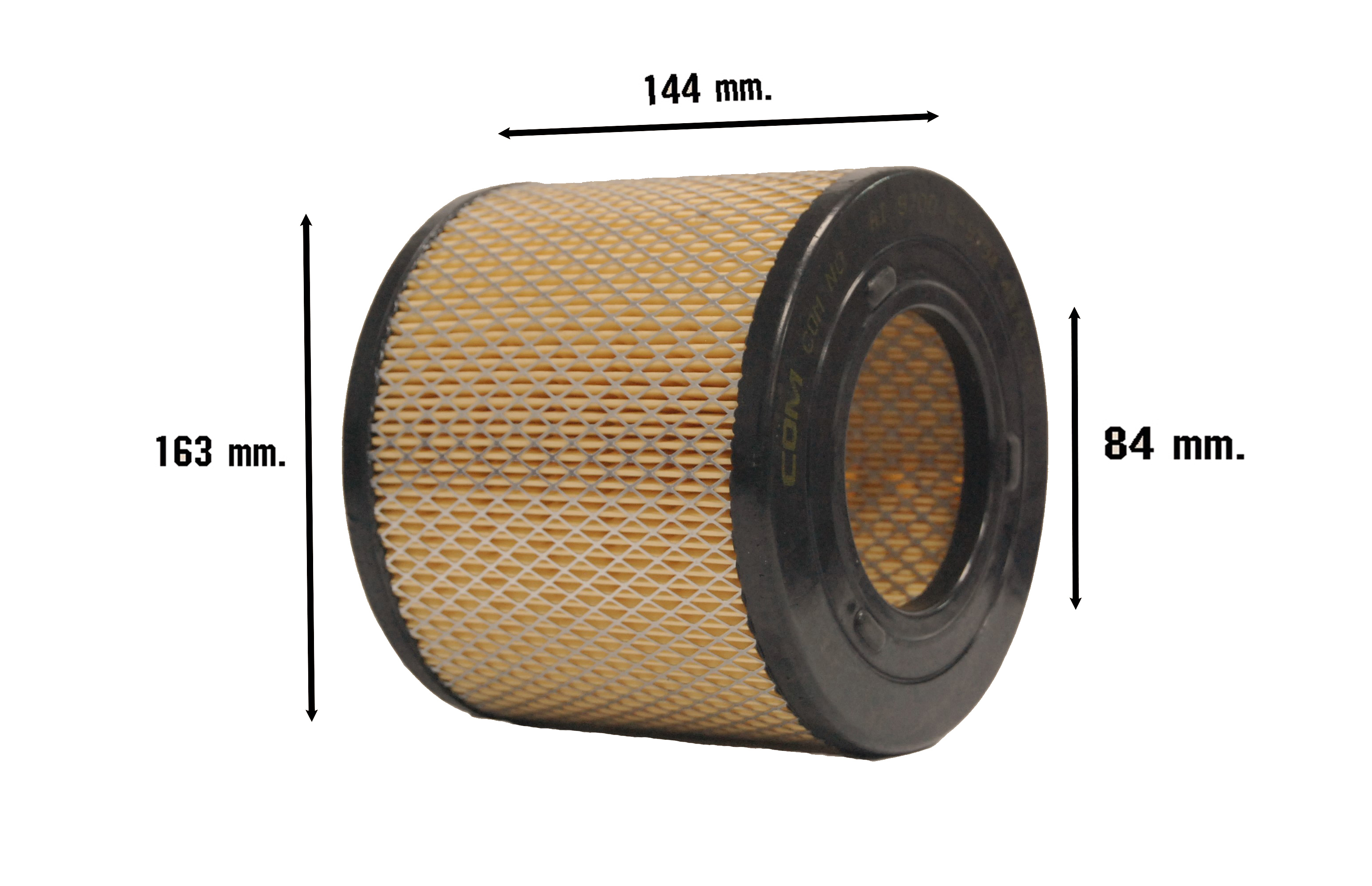 กรองอากาศ ISUZU TFR 2.5 ,TFR 2.8 มังกรทอง ปี 1988-2002 ,ไส้กรอง COM