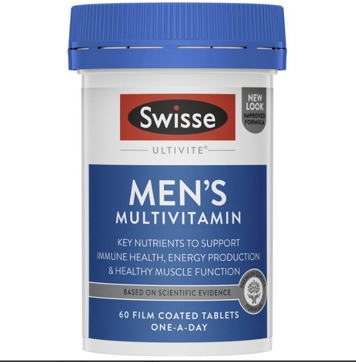 Swisse Men's Ultivite Multivitamin 60 เม็ด