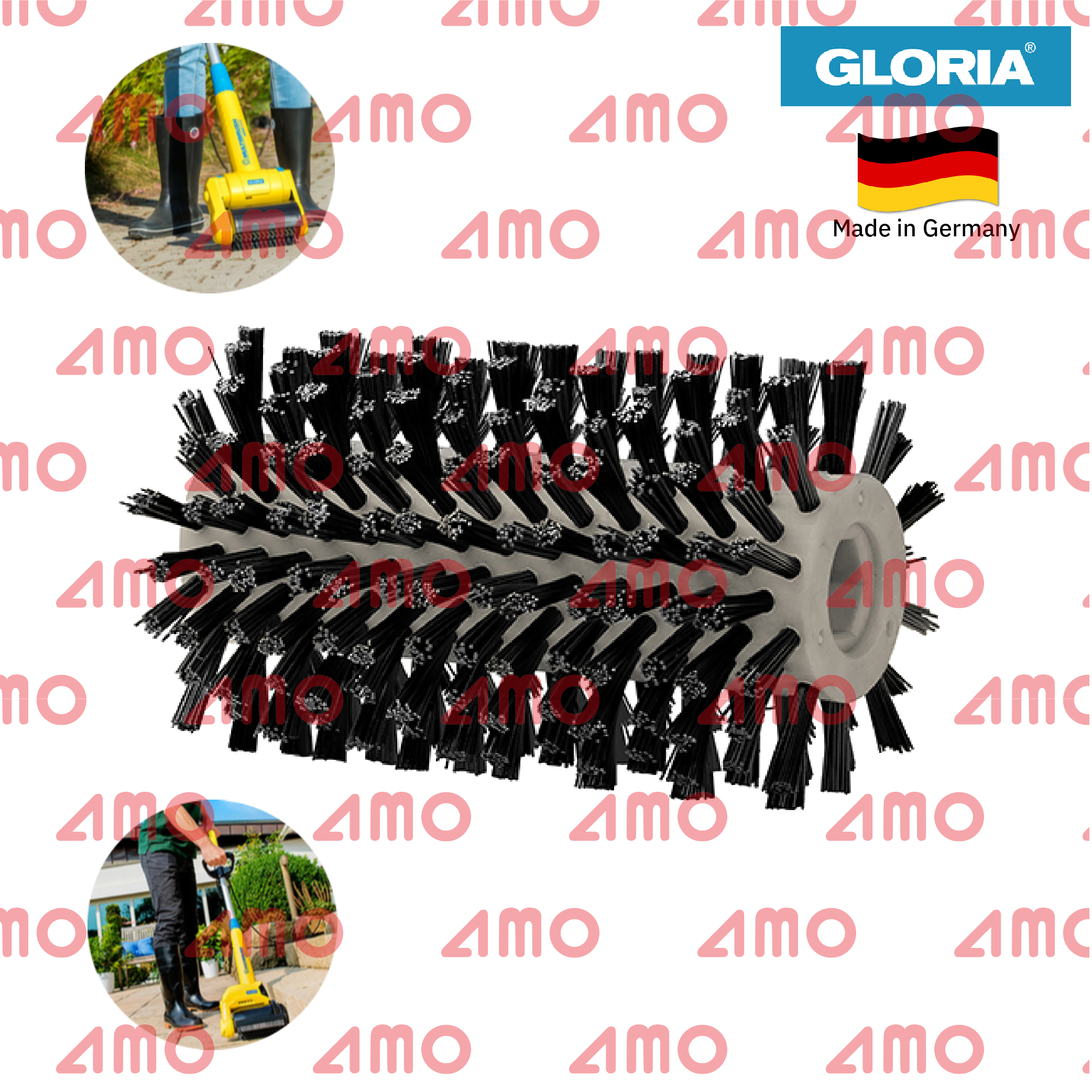 แปรงไนล่อน Gloria รุ่น SOFT stone brush (สำหรับ MultiBrush และ PowerBrush)