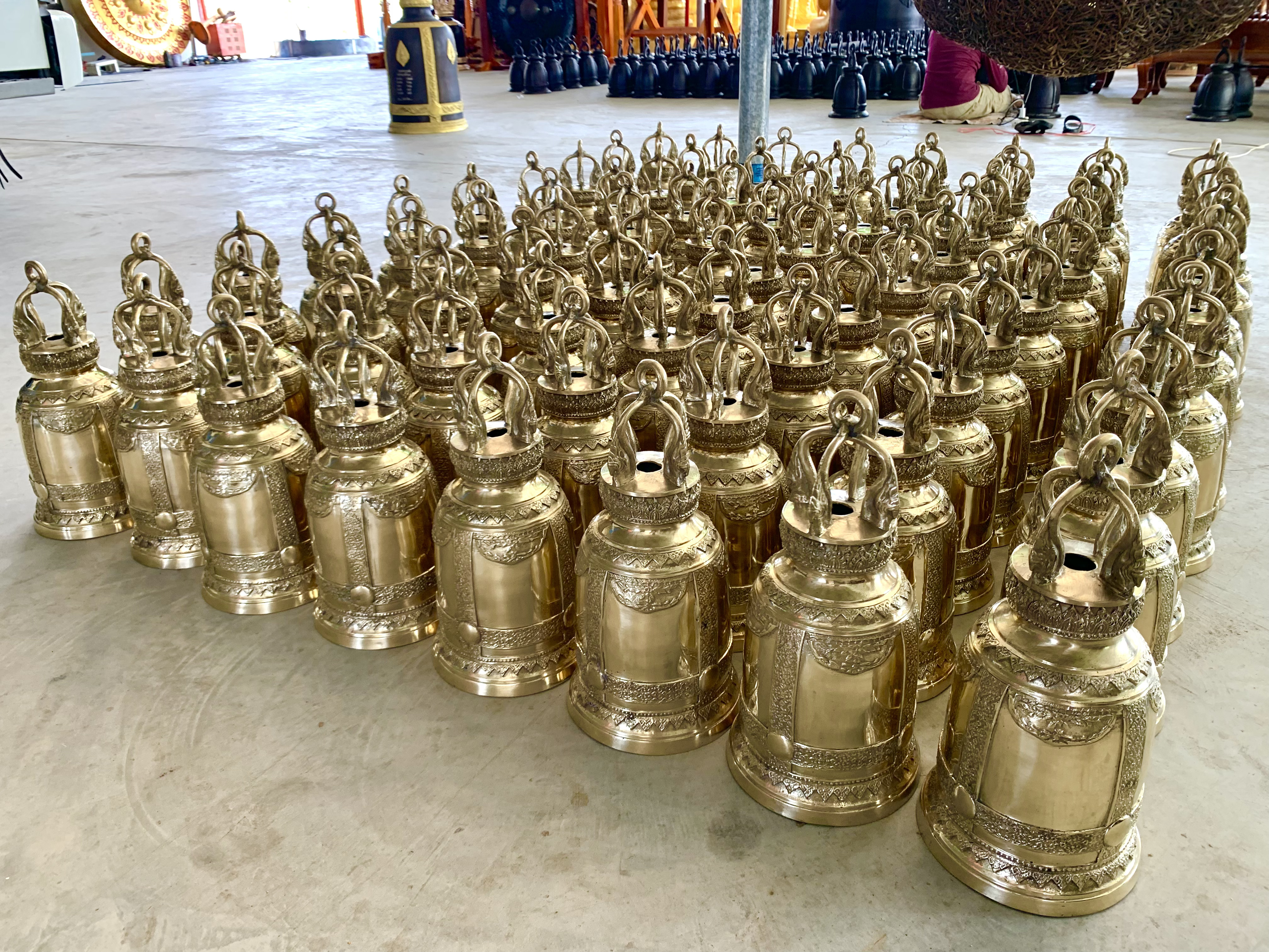 ระฆังทองเหลือง 2.5 กำ (8 นิ้ว)