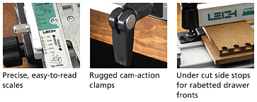 LEIGH SuperJigs 12-inch, 18-inch, 24-inch Dovetail Jig and Accessories - จิ๊กทำเดือยหางเหยี่ยว และเดือยกล่องขนาด 12, 18 และ 24 นิ้ว และอุปกรณ์เสริม* (สินค้าสั่งซื้อล่วงหน้า Pre-Order)