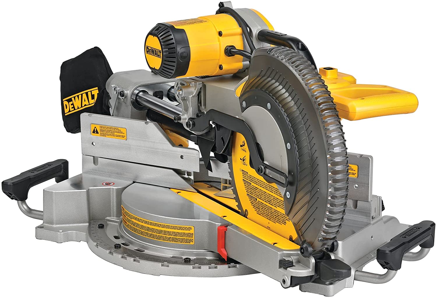 DEWALT DWS780 12-Inch Sliding Compound Miter Saw, Double Bevel - เลื่อยตัดองศาสไลด์ 12" เอียงตัดได้สองข้าง Dewalt รุ่น DWS780