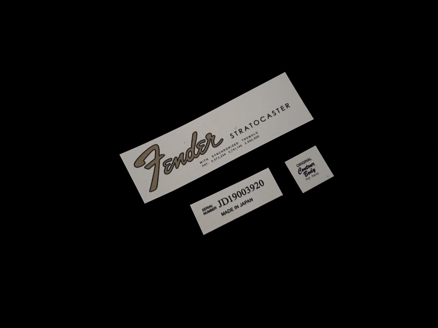 Fender Stratocaster Takashi Kato Signature