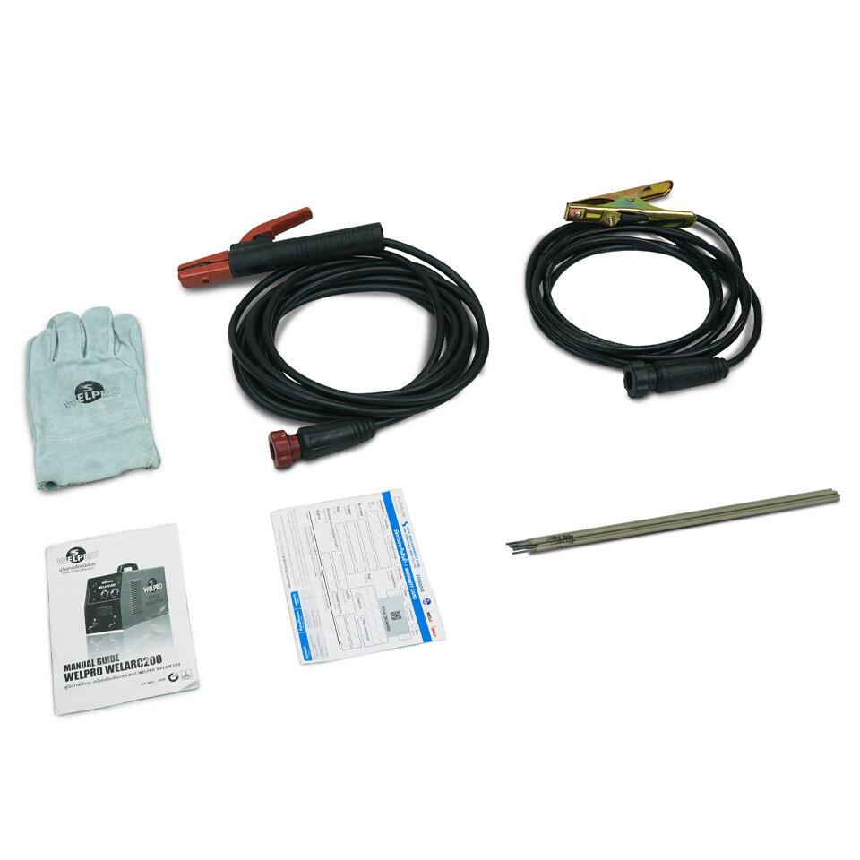 WELPRO WELARC200 200A MMA Welding Machine - เครื่องเชื่อมธูปขนาด 200 แอมป์ WEPRO รุ่น WELARC200