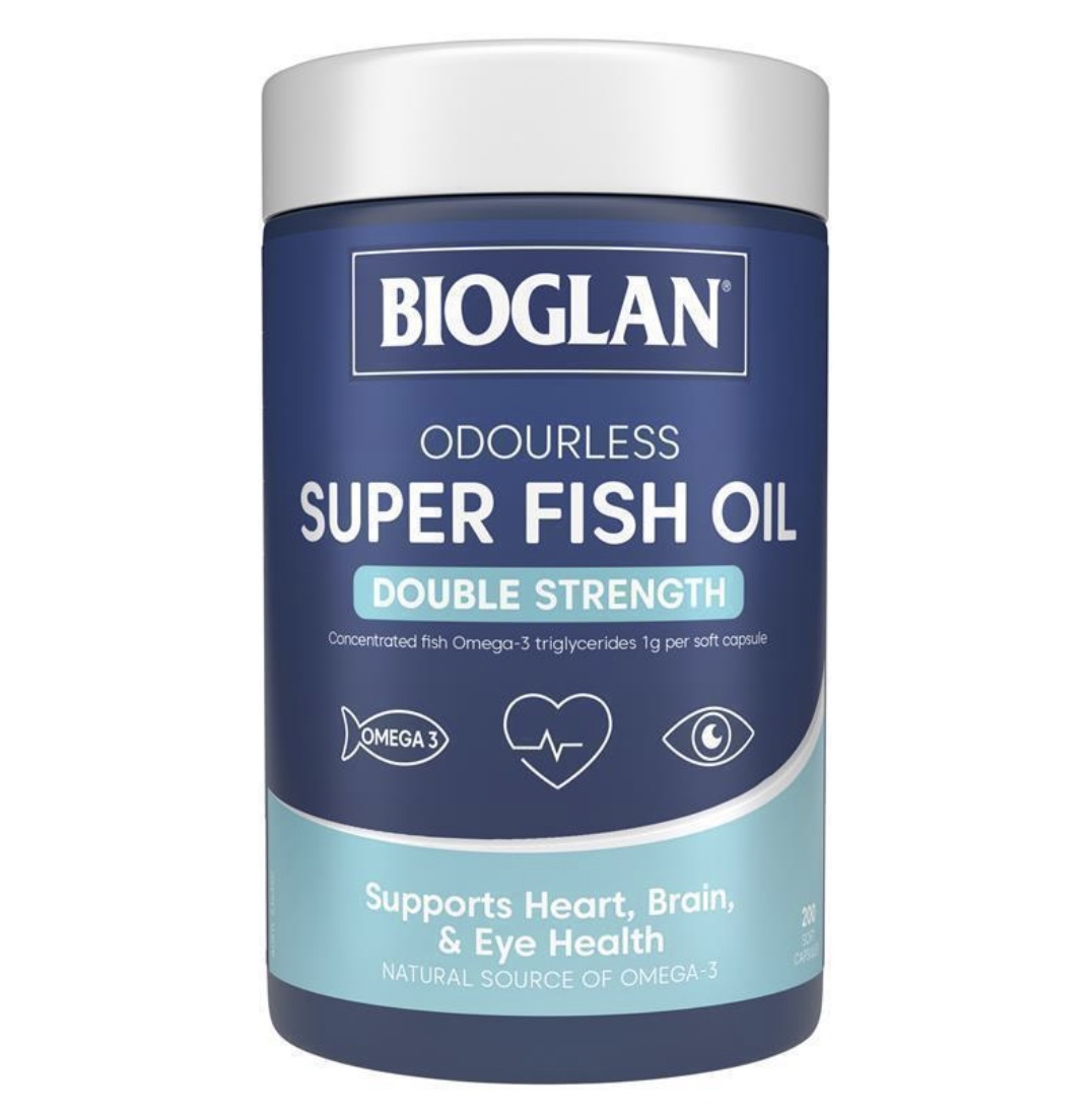 Bioglan Super Fish Oil 2000mg (200 แคปซูล)