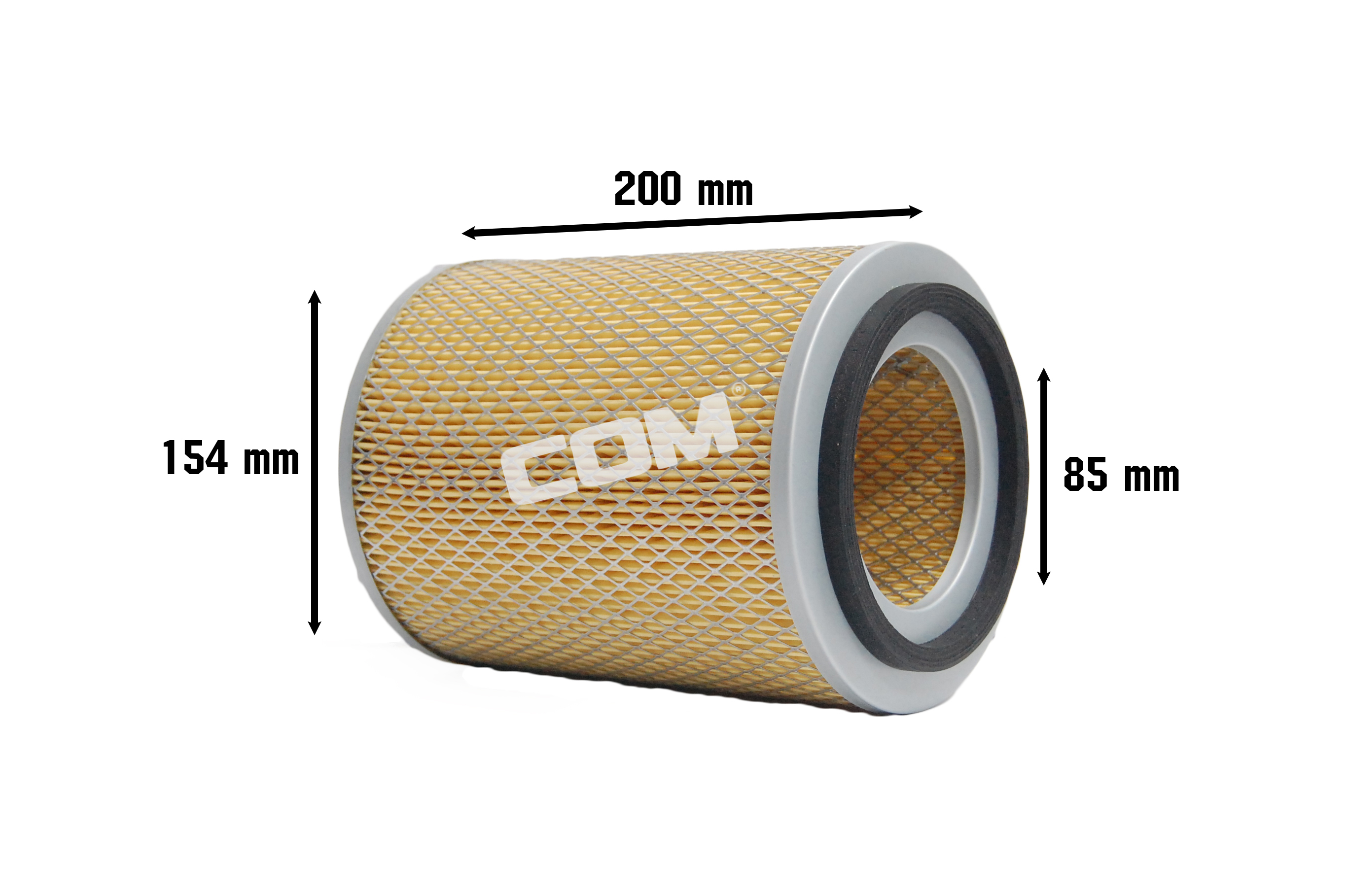 กรองอากาศ TOYOTA MIGHTY X ไมตี้เอ็กซ์ 2.4L RN30-40 ปี 1988-1998 ,ไส้กรอง COM