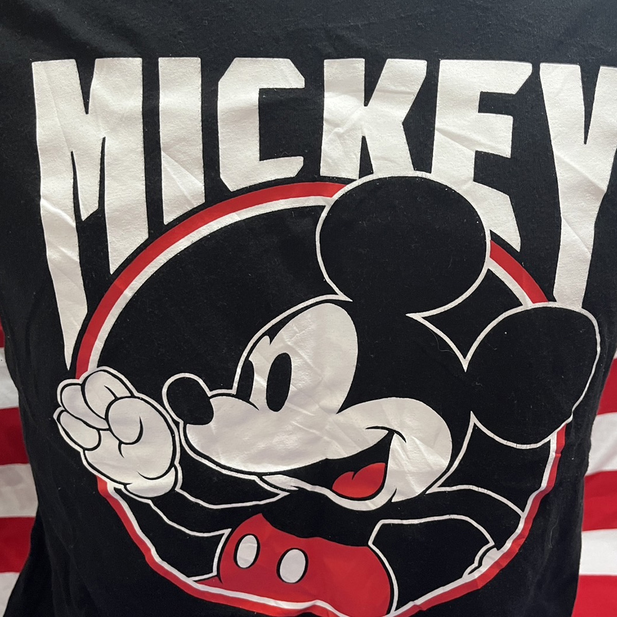 เสื้อยืดวินเทจมือสอง Vintage T-Shirt เสื้อยืดมิกกี้เมาส์ วินเทจ Mickey Mouse งานป้าย Disney