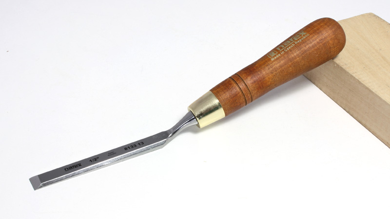 NAREX 8133xx Cranked-neck paring chisel, WOOD LINE PLUS - สิ่วคอเอียง 4 ขนาด (Made in Czech Republic)
