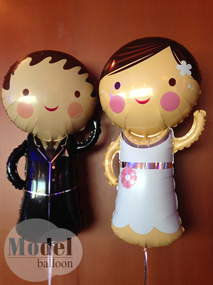 ฟอยล์ตุ๊กตาเจ้าบ่าว-เจ้าสาว