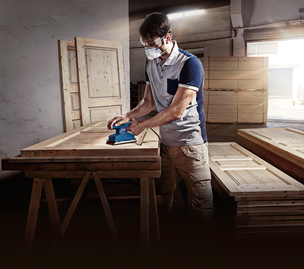 BOSCH GSS 2300 เครื่องขัดกระดาษทราย สี่เหลี่ยมผืนผ้า BOSCH รุ่น GSS 2300 - 06012980K0