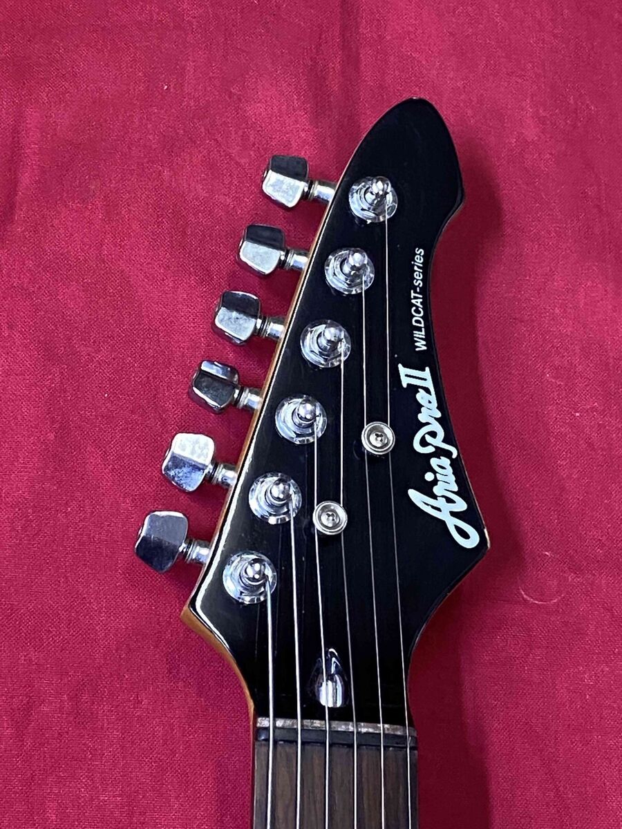 Aria Pro II The Cat Series [Silver Metallic]